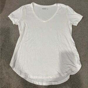 Abercrombie & Fitch Drapey V-Neck Tee
